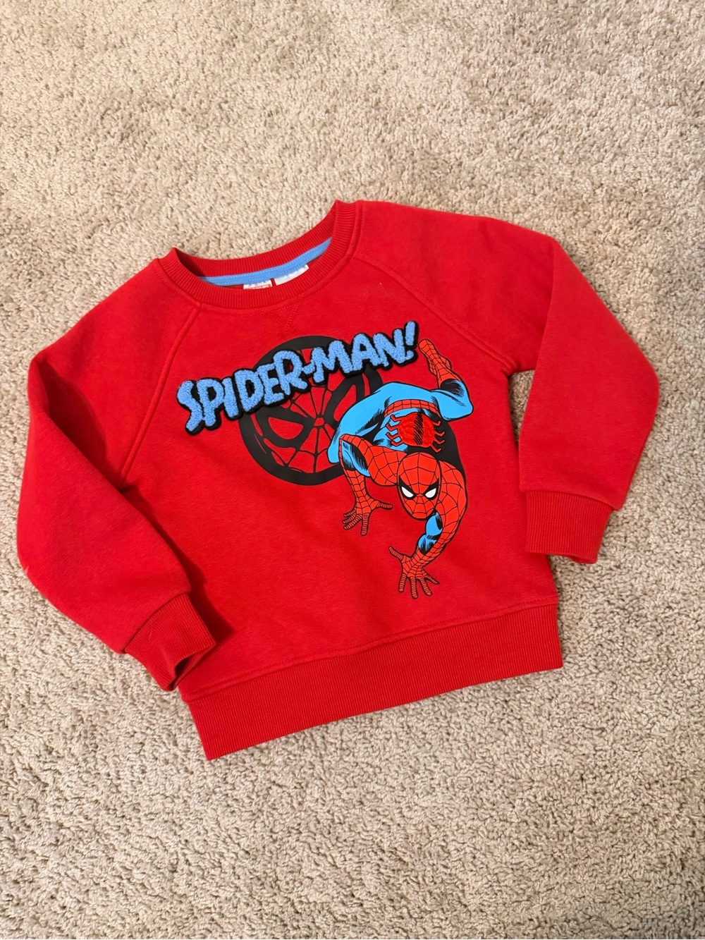 4T Marvel Spiderman Sweatshirt